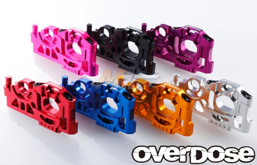 Overdose Alum. Motor Mount Type-2 - Black - Image 3