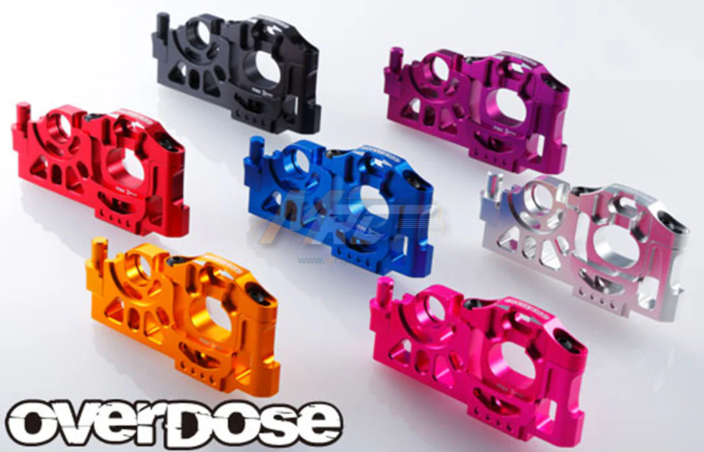 Overdose Alum. Motor Mount Type-2 - Black - Image 4