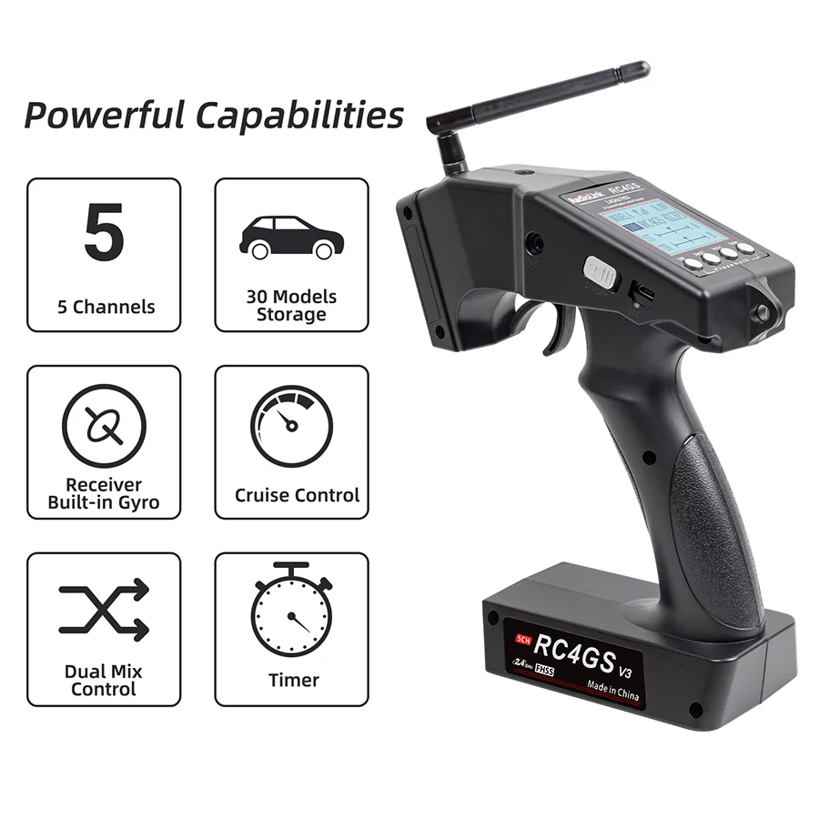 RadioLink RC4GS V3 w/ R6FG 2.4GHz Radio System - Image 4