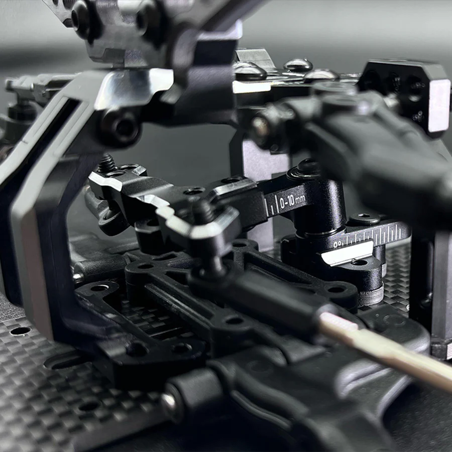 Team AD AD-XF IFS Horizontal Shock Conversion Kit - Black - Image 3