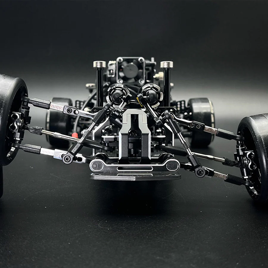 Team AD AD-XF IFS Horizontal Shock Conversion Kit - Black - Image 4